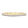 Thumbnail Image 3 of Diamond Wedding Band 1/4 ct tw Round 14K Yellow Gold