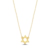 Thumbnail Image 1 of Star of David Necklace 14K Yellow Gold 18"