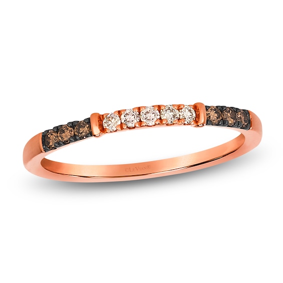Le Vian Diamond Ring 1/5 ct tw 14K Strawberry Gold