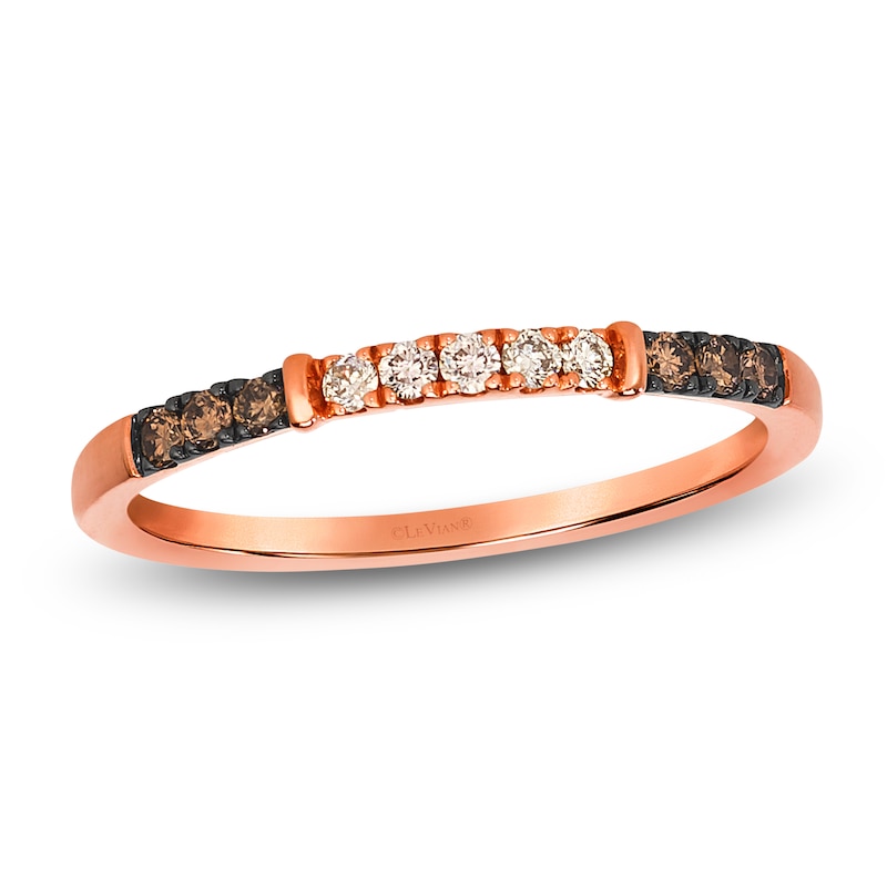 Main Image 1 of Le Vian Diamond Ring 1/5 ct tw 14K Strawberry Gold