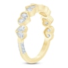 Thumbnail Image 2 of Pnina Tornai Lab-Grown Diamond Pear-Shaped Anniversary Ring 3/4 ct tw 14K Yellow Gold
