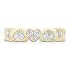 Thumbnail Image 3 of Pnina Tornai Lab-Grown Diamond Pear-Shaped Anniversary Ring 3/4 ct tw 14K Yellow Gold