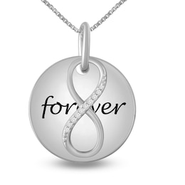 Engravable Infinity Necklace (3 Lines)