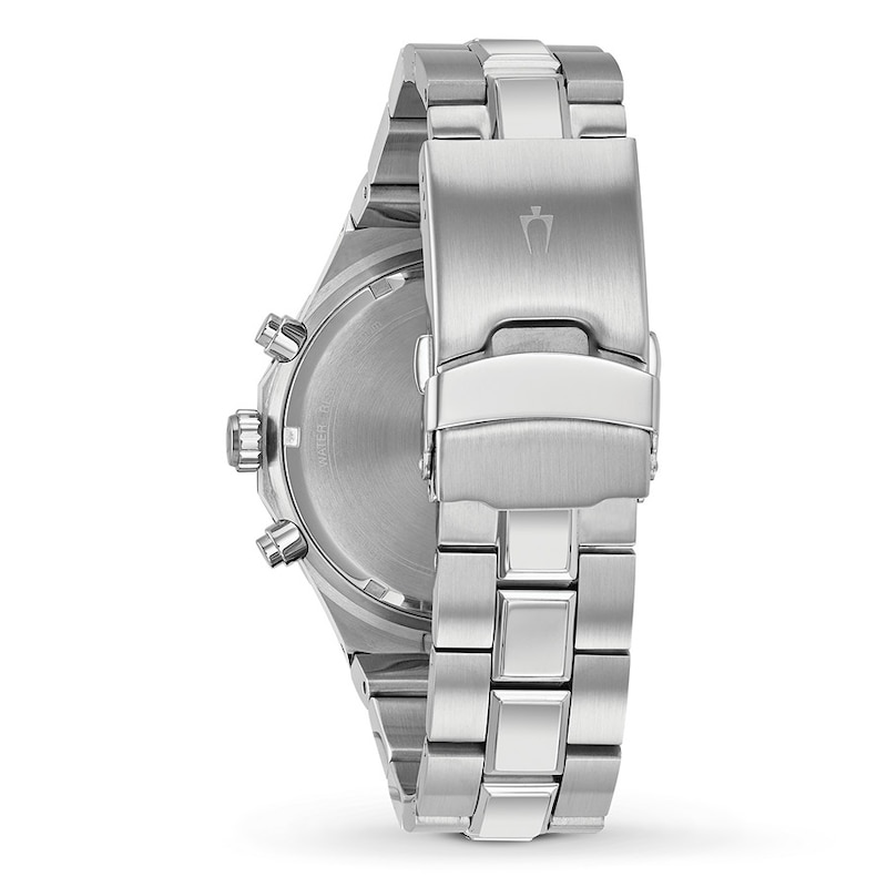 Main Image 3 of Bulova Men's Chronograph Watch Diamonds Collection 96D138