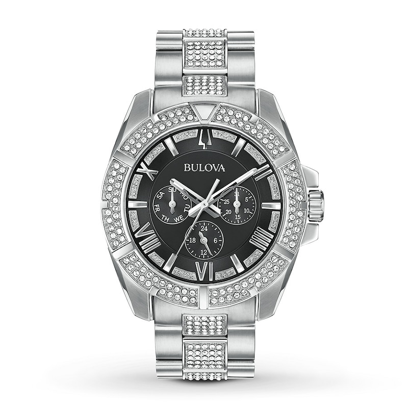 Main Image 1 of Bulova Crystals Men's Watch 96C126