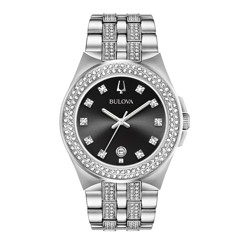 Main Image 2 of Bulova Men's Watch & Pendant Boxed Set 96K102