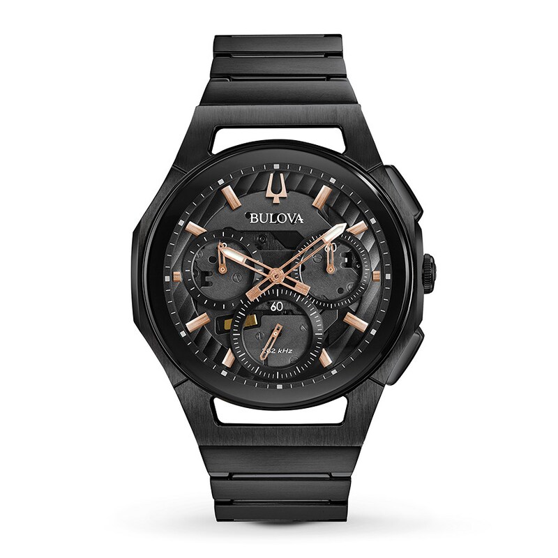 Bulova Men's CURV Chronograph Watch 98A207