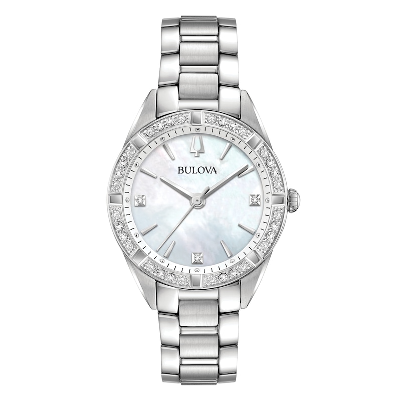 Main Image 1 of Bulova Sutton Diamond Classic Women's Watch 96R228