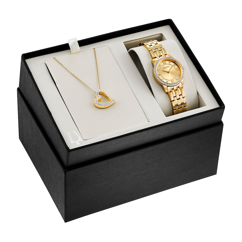 Main Image 1 of Bulova Women's Watch Crystals Collection Boxed Set 97X104