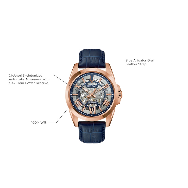 Bulova Sutton Men's Automatic Watch 97A161