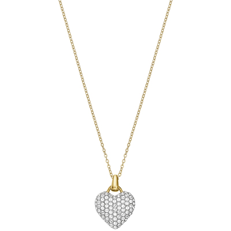 Main Image 3 of Bulova Crystal Women's Watch with Heart Pendant Gift Set 98X129