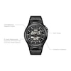 Thumbnail Image 4 of Bulova Maquina Skeleton Automatic Men's Watch 98A238