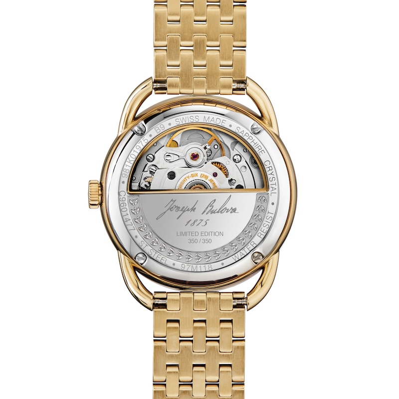 Joseph Bulova Commodore Limited Edition Automatic Women's Watch 97M118