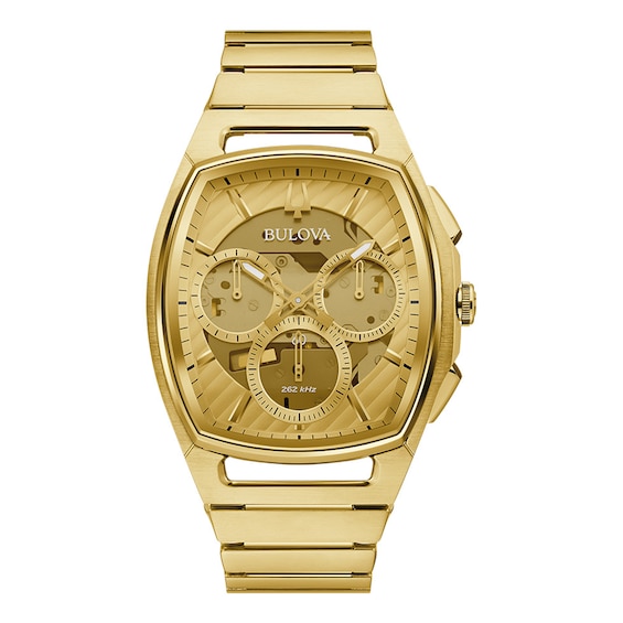 Jared The Galleria Of Jewelry Bulova Curv Stainless Steel Mens Watch 97A160