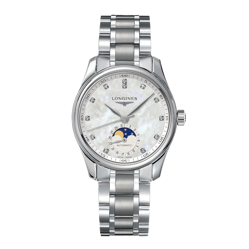 Main Image 1 of Longines Master Moonphase Ladies' Watch L24094876