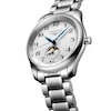 Thumbnail Image 3 of Longines Master Automatic Moonphase Men's Chronograph Watch L29094786