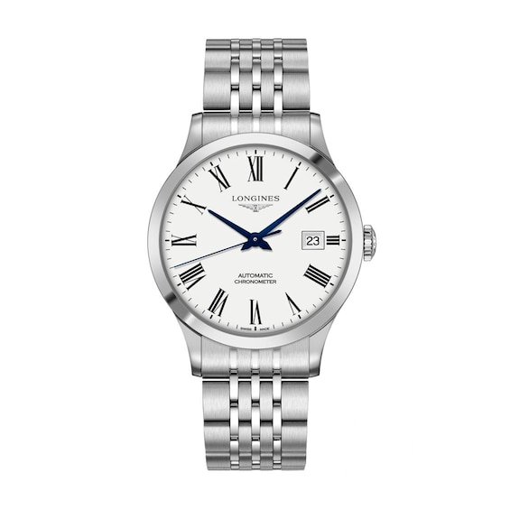 Longines Record Mens Automatic Chronometer Watch L28214116