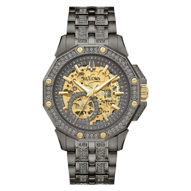 Main Image 1 of Bulova Octava Crystal Men's Watch 98A293