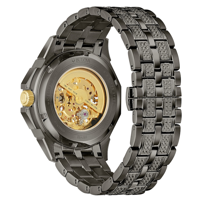 Main Image 3 of Bulova Octava Crystal Men's Watch 98A293