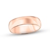 Thumbnail Image 0 of Polished Wedding Band 14K Rose Gold 6.0mm