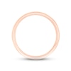 Thumbnail Image 3 of Polished Wedding Band 14K Rose Gold 6.0mm