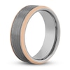 Thumbnail Image 1 of Wedding Band Two-Tone Tungsten 8mm