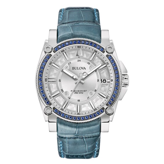 Jared The Galleria Of Jewelry Bulova Precisionist Stainless Steel Womens Watch 96J126