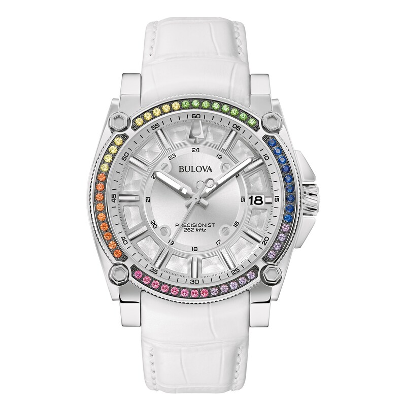 Main Image 1 of Bulova Precisionist Stainless Steel Women's Watch 96J124