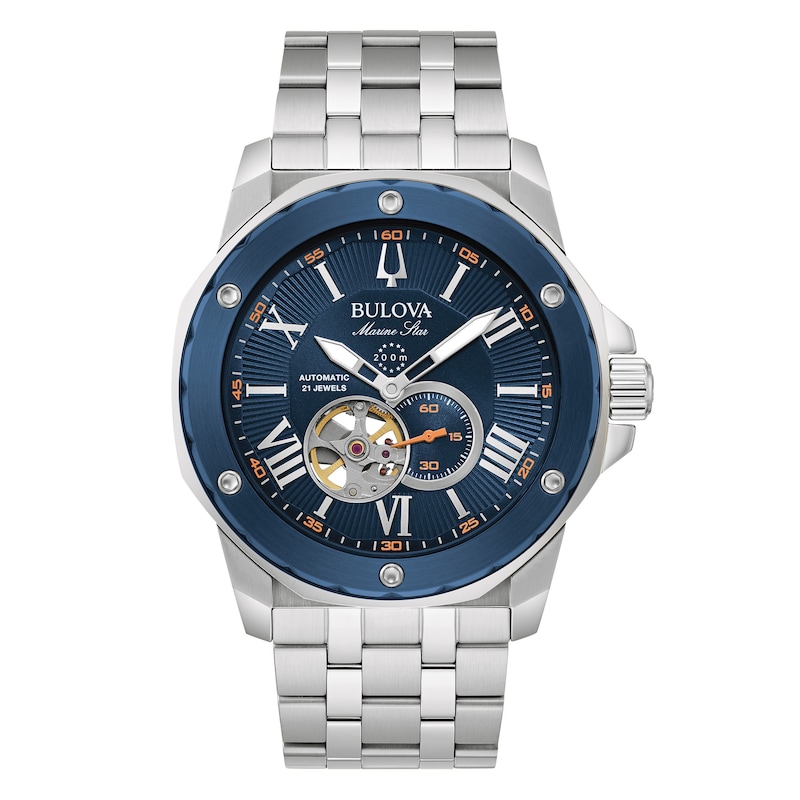 Main Image 1 of Bulova Marine Star Automatic Men's Watch 98A302