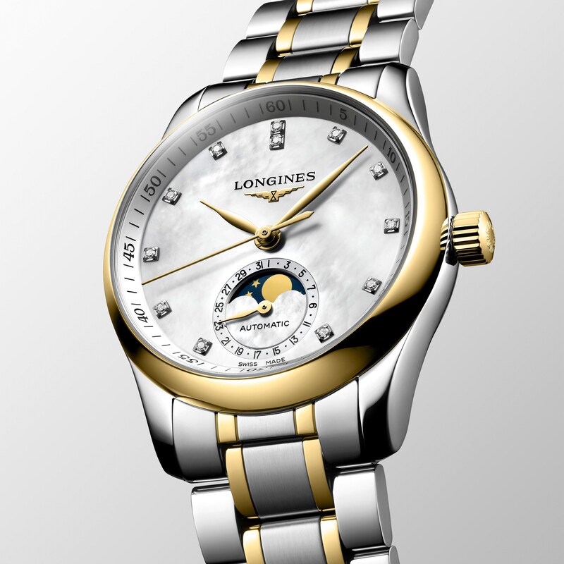 Main Image 3 of Longines Master Automatic Moonphase Women's Chronograph Watch L24095877