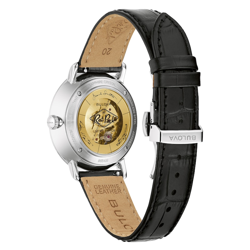Main Image 3 of Bulova Frank Sinatra Rat Pack Men's Automatic Watch 96B406