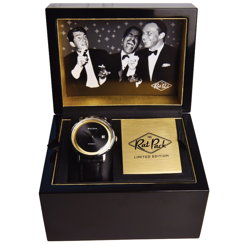 Bulova Frank Sinatra Rat Pack Men's Automatic Watch 96B406