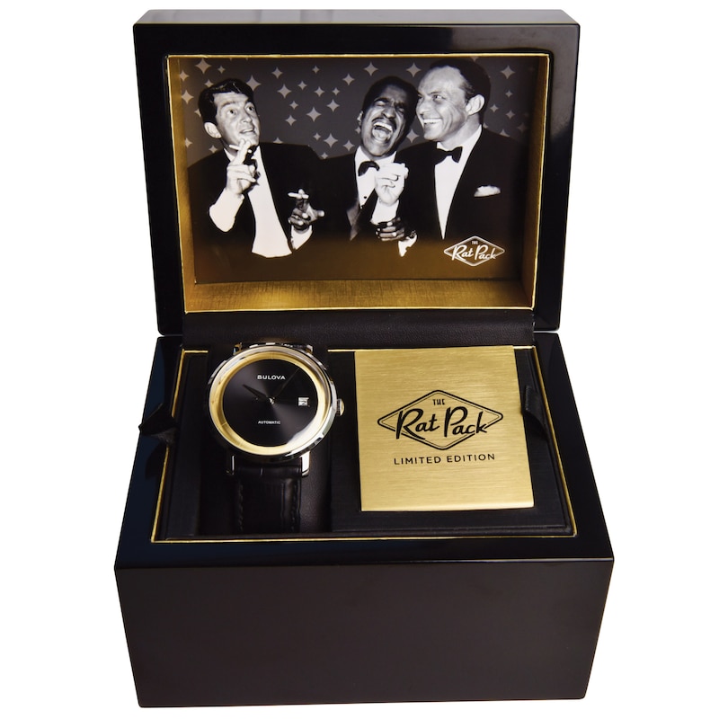 Main Image 4 of Bulova Frank Sinatra Rat Pack Men's Automatic Watch 96B406