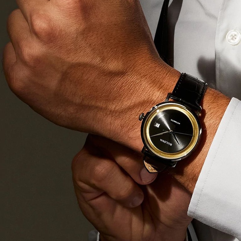 Main Image 6 of Bulova Frank Sinatra Rat Pack Men's Automatic Watch 96B406