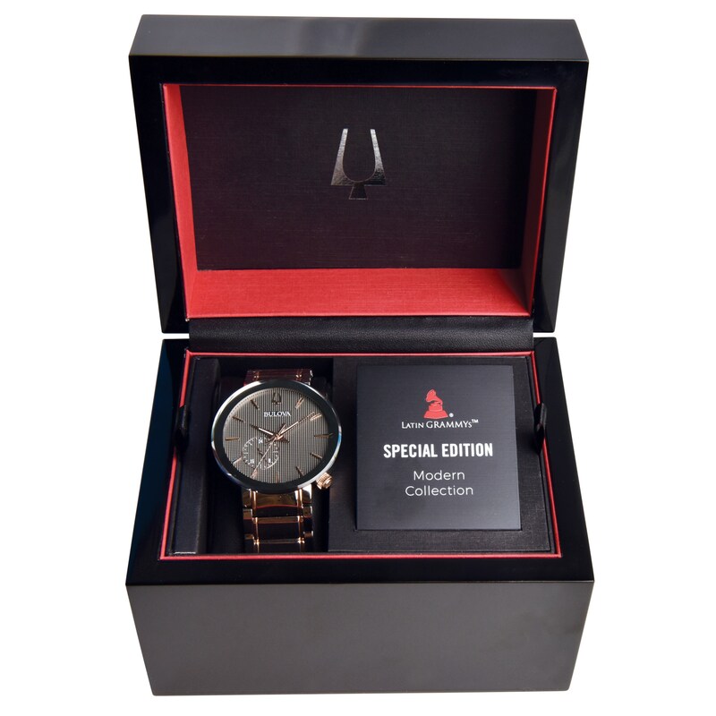 Main Image 5 of Bulova Latin Grammy Men's Watch 98A309