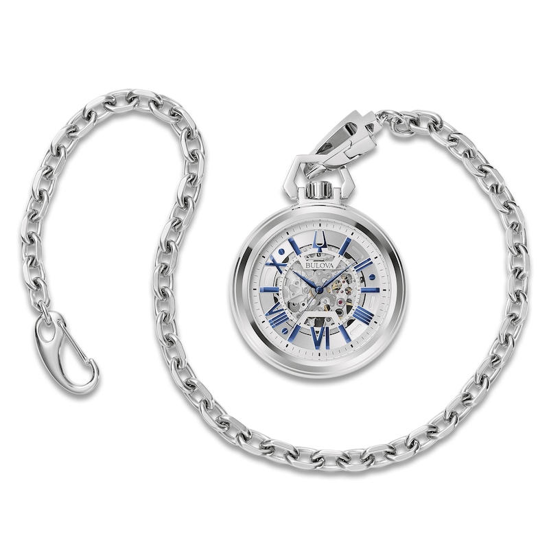 Bulova Sutton Men's Automatic Pocket Watch 96A304