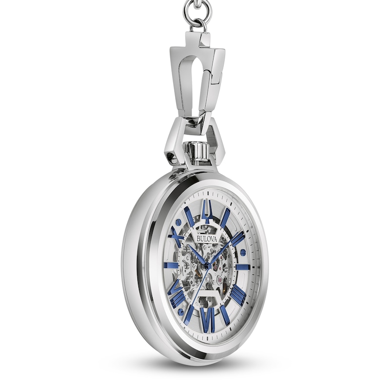 Bulova Sutton Men's Automatic Pocket Watch 96A304