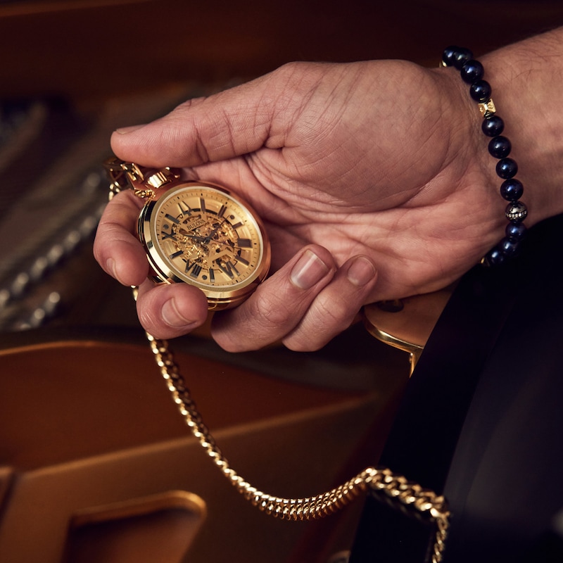 Main Image 4 of Bulova Sutton Men's Automatic Pocket Watch 97A178