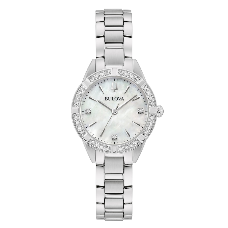 Main Image 1 of Bulova Sutton Diamond Classic Women's Watch 96R253