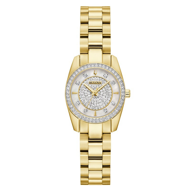 Main Image 2 of Bulova Crystal Collection Women's Watch & Bracelet Gift Set 98X137
