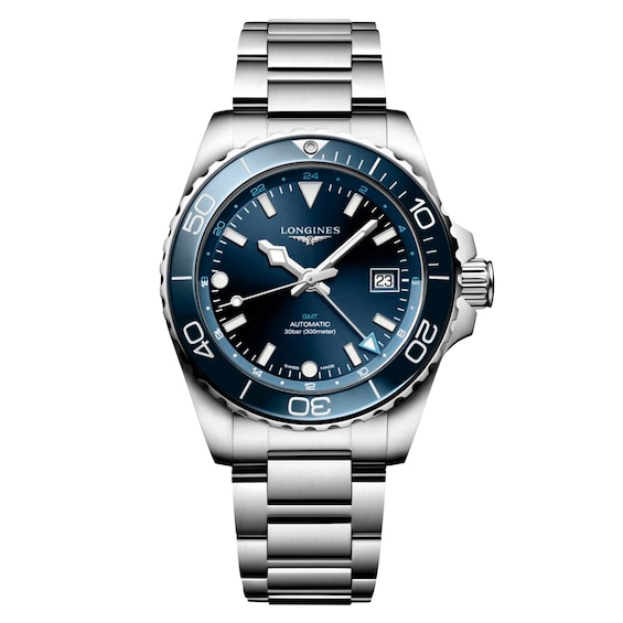 Longines HydroConquest GMT Automatic Mens Watch L37904966