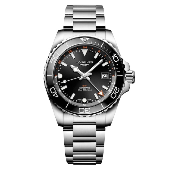 Longines HydroConquest GMT Automatic Mens Watch L37904566