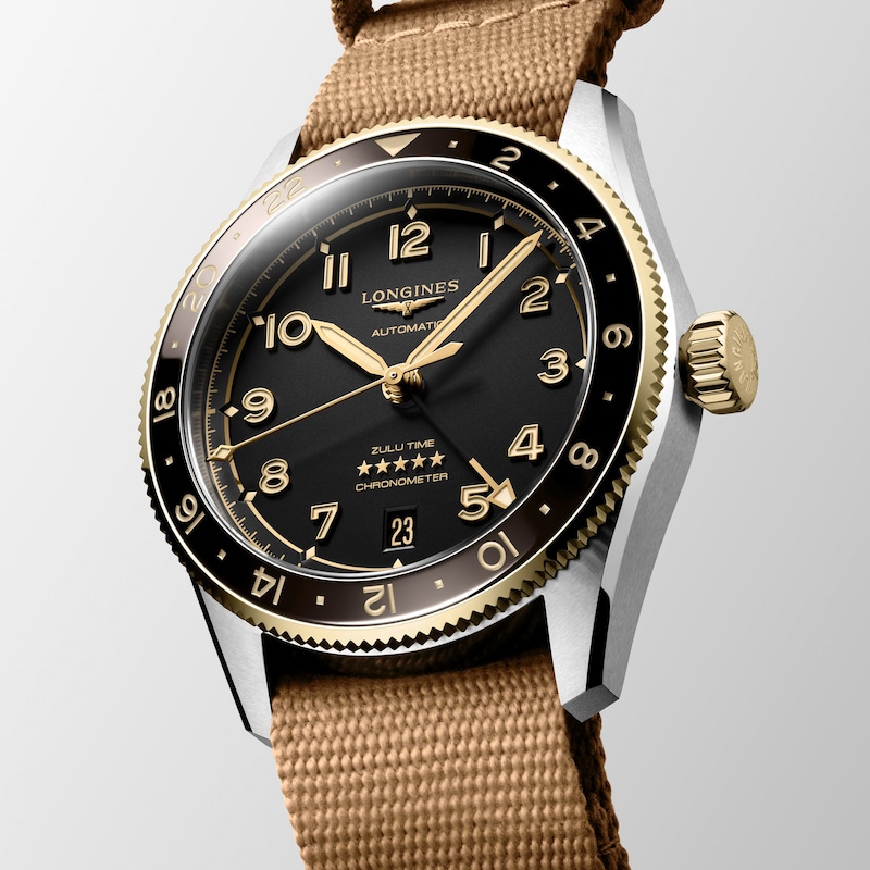 Main Image 2 of Longines Spirit Zulu Time Automatic Men's Watch L38025539