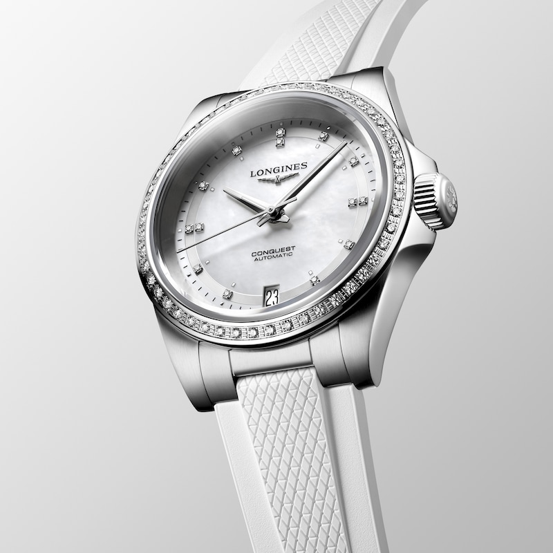 Main Image 2 of Longines Conquest Sport Diamond Automatic Women's Watch L34300879