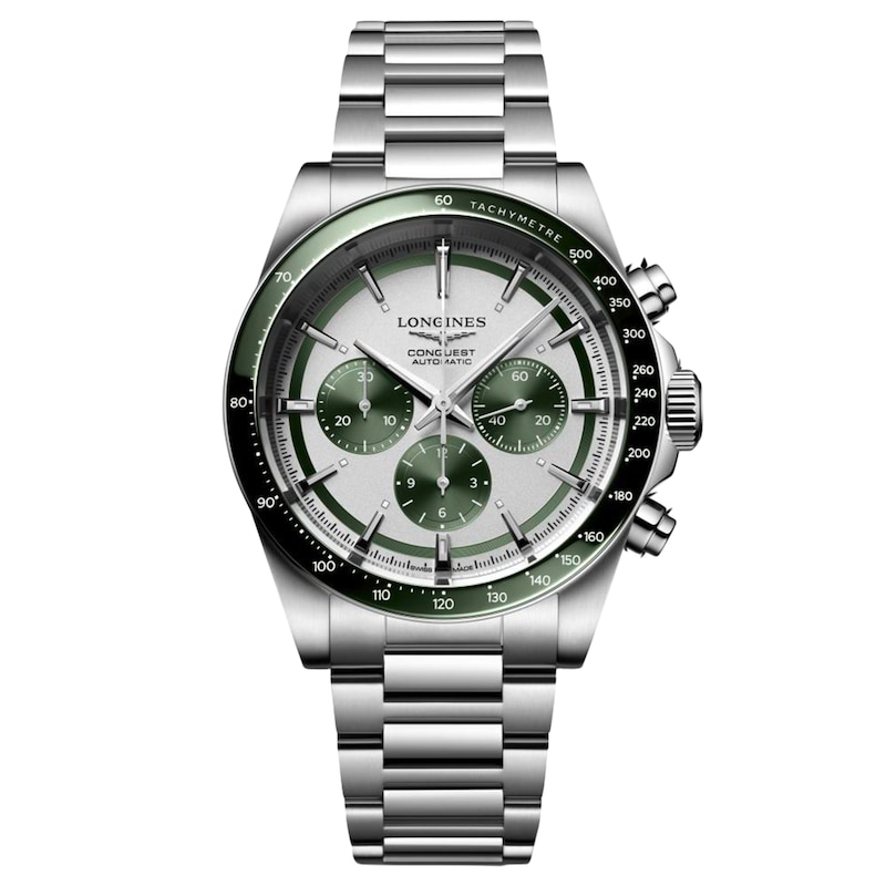 Main Image 1 of Longines Conquest Sport Chronograph Automatic Men's Watch with Ceramic Bezel L38354026