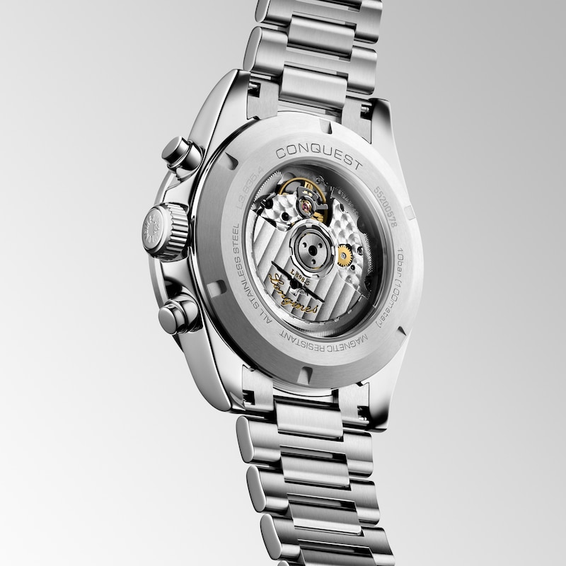 Main Image 2 of Longines Conquest Sport Chronograph Automatic Men's Watch with Ceramic Bezel L38354026