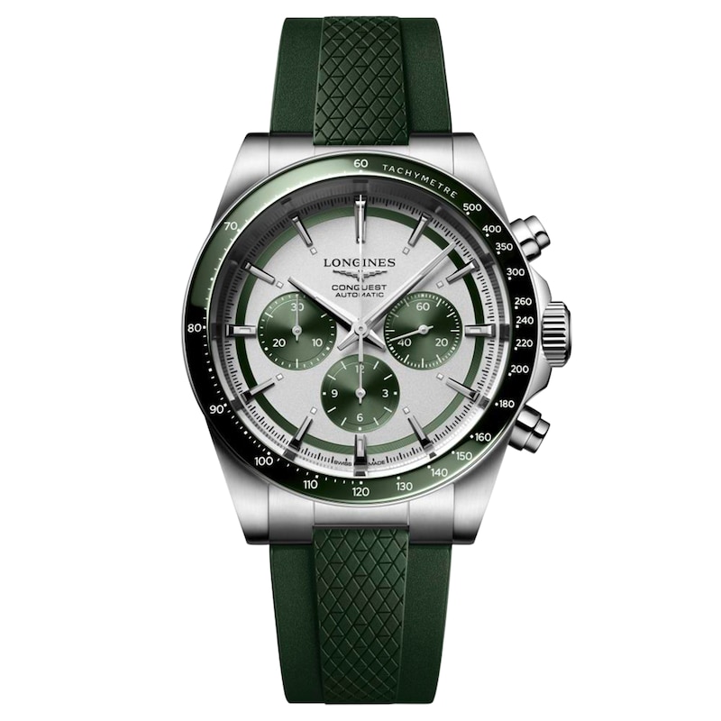 Main Image 1 of Longines Conquest Sport Chronograph Automatic Men's Watch with Ceramic Bezel L38354029