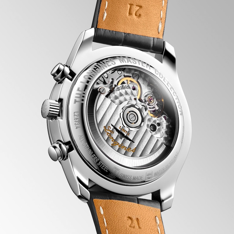Main Image 3 of Longines Master Collection Chronograph Moonphase Automatic Men's Watch L26734612