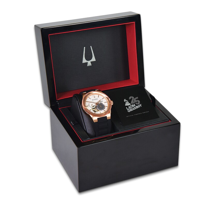 Main Image 4 of Bulova Latin GRAMMY® Automatic Men's Watch 97A186