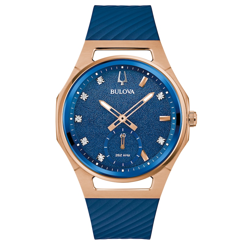 Main Image 1 of Bulova x Marc Anthony CURV Diamond Chronograph Women's Watch 97P174